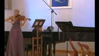 DEBUSSY Violin Sonata by Xenia Akeynikova Itamar Golan Mov 3 [upl. by Ynes477]