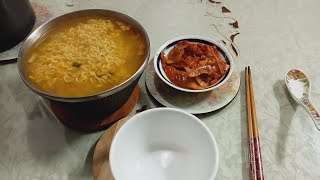 팔도PALDO 꼬꼬면RAMEN  김치KIMCHI 먹방MUKBANG ASMR [upl. by Hastie388]