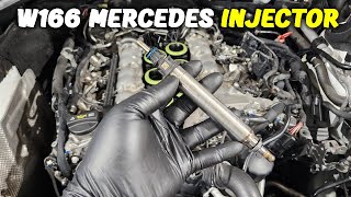 How to remove Fuel Injector for Mercedes ML350GLE350 W166 M276 Engine 20122019 injector w166 [upl. by Gans]