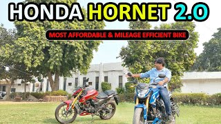 Honda HORNET 2O  In Only 16 lakhs Most Affordable amp Mileage Efficient Bike 184 CC Bike [upl. by Thekla]