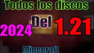 Todos los DISCOS de Minecraft 121 2024 [upl. by Nilrah594]