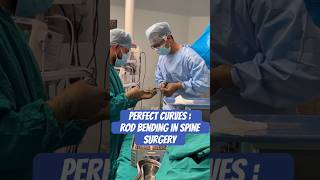 How Spine Surgeons Bend the Rod Before it is Fixed 💪 [upl. by Canning]