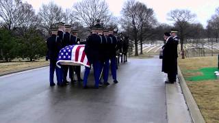 Major US Army Donald B York  Full Military Honors Funeral Arlington National Cemetery [upl. by Mcneil37]