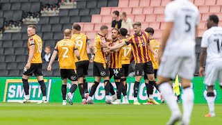 MATCH HIGHLIGHTS MK Dons v Bradford City [upl. by Ijic540]