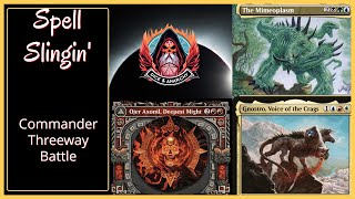 MTG Commander Battle Threeway The Mimeoplasm VS Ojer Axonil VS Gnostro [upl. by Chang]