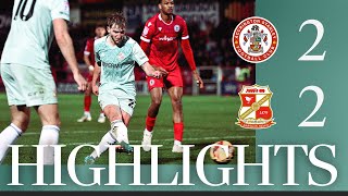 Match Highlights Accrington Stanley vs Swindon Town [upl. by Karb]