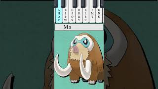 Swinub vs Piloswine vs Mamoswine  Character Jingles Part 41 pokemon piano mamoswine swinub [upl. by Emarie]