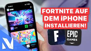 Fortnite JETZT wieder auf dem iPhone installieren  Epic Games Store verfügbar  NilsHendrik Welk [upl. by Ware625]