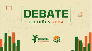 DEBATE ELEITORAL ENTRE CANDIDATOS A PREFEITO DE CAETITÉ 06  ELEIÇÕES 2024 [upl. by Akenahc]