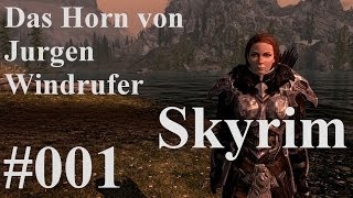 Lets Play Skyrim Horn von Jurgen Windrufer 001  Auszug ein Horn zu finden [upl. by Aramak]