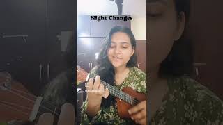 NIGHT CHANGES COVER SONG nightchanges youtube youtubeshorts onedirection songcovers [upl. by Dlawso]