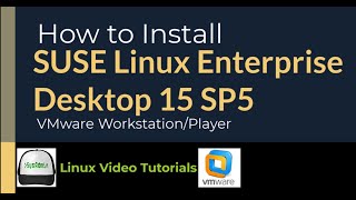 How to Install SUSE Linux Enterprise Desktop 15 SP5 on VMware WorkstationPlayer [upl. by Jermaine]