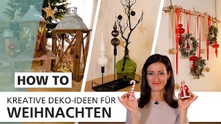 Kreative DekoIdeen für Weihnachten 🎄✨  How to  INTERIYEAH [upl. by Nitsugua]