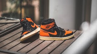 Air Jordan 1 Retro High OG quotShattered Backboard 30quot Review amp OnFeet [upl. by Ellehsem]