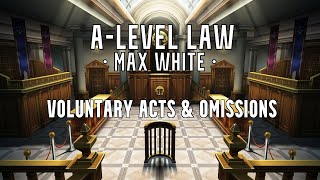 ALevel Law Voluntary Acts amp Omissions [upl. by Gae]