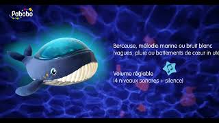 Veilleuse Baleine Aqua Dream [upl. by Garihc]