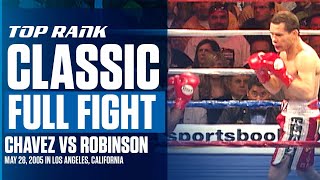 Julio Cesar Chavez vs Ivan Robinson  MAY 28 2005 [upl. by Amsirp62]