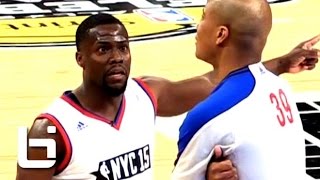 Kevin Hart FUNNY Basketball Moments On His Way to 4th Celebrity Game MVP in Kevin Hart Fashion [upl. by Ellirehs]