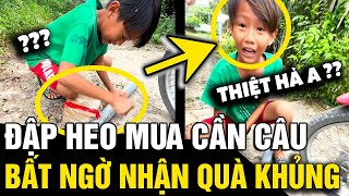 Thấy cậu bé ĐẬP HEO GOM TIỀN mua cần câu người xem clip rủ lòng tốt TẶNG QUÀ  Tin Nhanh 3 Phút [upl. by Micheal]