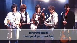 Traveling Wilburys Congratulations [upl. by Adnoral859]