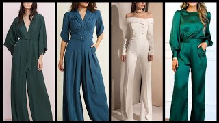 ELEGANT amp GORGEOUS JUMPSUITS FOR WOMENGIRLS IDEAS 20232024 jumpsuitstyle [upl. by Wickman]