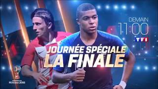 JOURNEE SPECIALE  FINALE DE LA COUPE DU MONDE 2018 SUR TF1  BANDE ANNONCE [upl. by Seira]