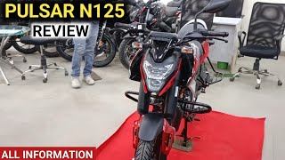 Bajaj Pulsar N125 Bike Best features 😍 2024 Model All Information Review [upl. by Ydnyl691]