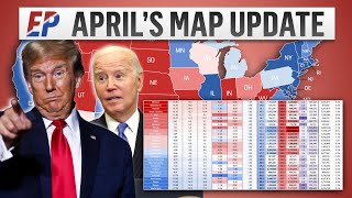 Six States Shift in LATEST FORECAST for the 2024 Presidential Map [upl. by Ria]