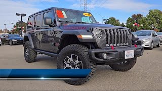 2022 Jeep Wrangler Unlimited Rubicon Sport Utility Tracy Manteca Stockton Modesto Livermore [upl. by Doowron624]