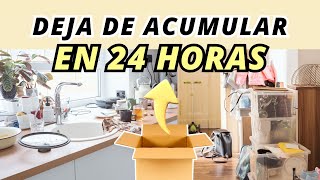 CÓMO ORDENAR TU CASA ENTERA EN 1 DÍA 📦🏡✨ ¡incluso si está MUY desordenada y llena de acumulación ❌😲 [upl. by Oriel]