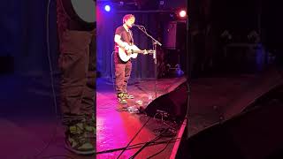 Ed Sheeran singing Afterglow at Whelans Dublin April 19th 2022 [upl. by Curkell]