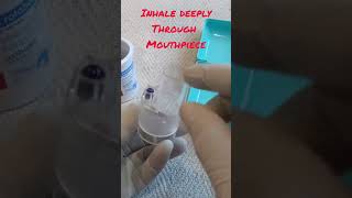 How to use Dry Powder InhalerRotahalerasthmacopd asthmainhaler [upl. by Esorylime]