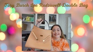 Tory Burch Lee Radziwill Double Bag Unboxing [upl. by Shapiro]