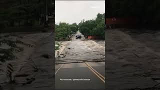 IMPONENTES CRECIDAS La lluvia trajo crecientes en los ríos de Córdoba [upl. by Ydnat]