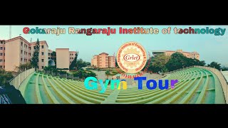 GRIET GYM griet hyderabad college gym reels shorts career education india study life [upl. by Chapland]