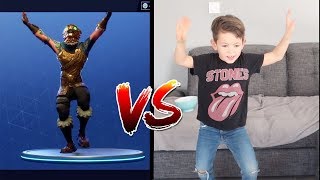 FORTNITE DANCE CHALLENGE IN REAL LIFE EMOTES [upl. by Oiralednac]