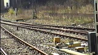 Rundgang am ehemaligen Bahnhof Stuttgart West Westbahnhof im April 1999 [upl. by Auj995]