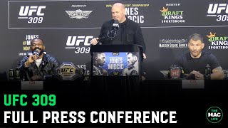 UFC 309 Jon Jones vs Stipe Miocic Press Conference Full [upl. by Suoivart]