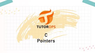 C Pointers [upl. by Nyltyak]