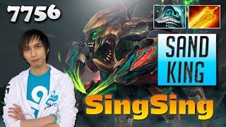 SingSing SAND DOTO KING  7756 MMR Dota 2 [upl. by Vidda220]