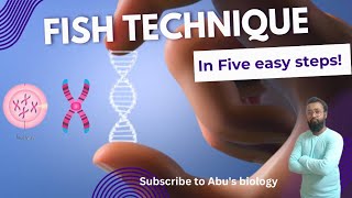 Fluorescence in situ hybridization technique  FISH  Principle  procedure  Advantages fish [upl. by Naam]