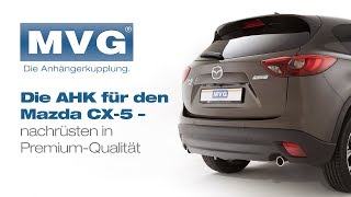 Schwenkbare Anhängerkupplung für den Mazda CX5 [upl. by Ahsenar108]