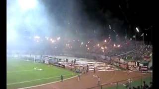 Recibimiento al Caracas FC vs Peñarol 222012 [upl. by Eixam191]