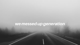 we the messed up generation  Tate McRae Lyrics [upl. by Ardy]