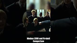 Nimbus 2000 and Firebolt in Harry Potter Quidditch Champions vs the movies shorts [upl. by Darbee]