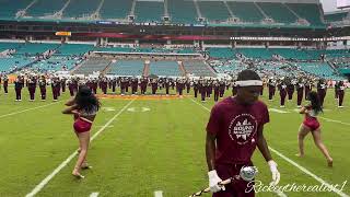 NCCU Marching Band 2024 Field Show  Orange Blossom Classic [upl. by Glaser]