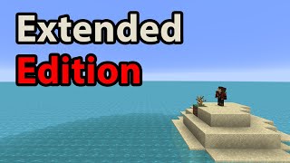 Can You Actually Beat Minecraft from an Island Extended Edition [upl. by Snook]