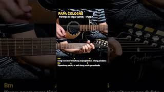 Papa Cologne  Parokya ni Edgar 2005 Easy Guitar Chords Tutorial with Lyrics Part 2 SHORTS REELS [upl. by Ecinev544]