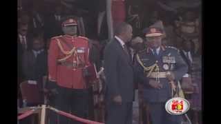 The handing over of power to Uhuru Kenyatta as 4th President of Kenya [upl. by Nageam]