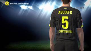 PES World PES 2016 Borussia Dortmund kit instructions [upl. by Harri]